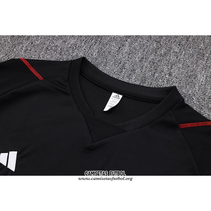 Chandal del Sao Paulo Manga Corta 2023/2024 Negro